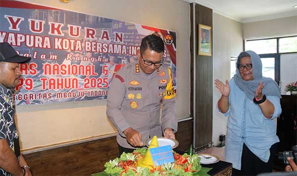 Kapolresta JPR Kota HPN PWI 2025