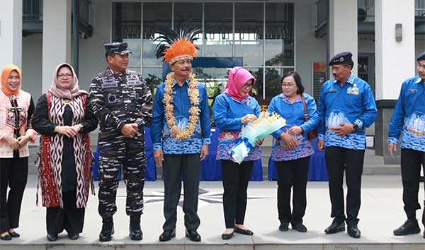 PAngkoarmada III Dampingi Ketum PPAL Kunker Biak4