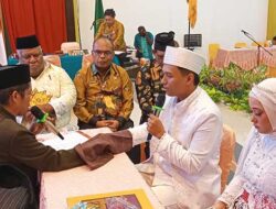 30 Pasutri Muslim Ikut Nikah Massal di Kota Jayapura