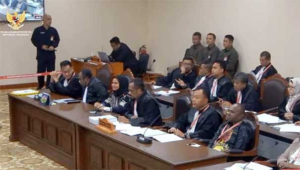 SIDANG PHPU PILKADA SUPIORI