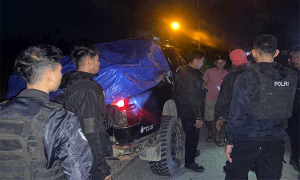 Satsamapta Polres Keerom Razia Kendaraan