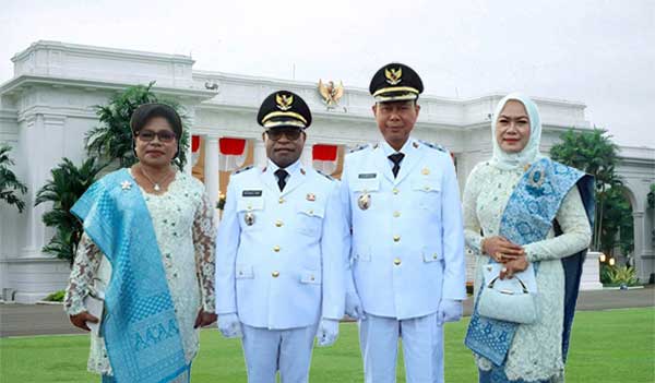 Dilantik Presiden Prabowo, Lobat-Anshar Resmi Jadi Pemimpin Baru Kota Sorong 1 Wali Kota Wawali Sorong Lantik