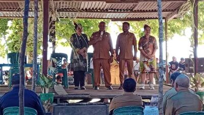 Bup Wabup BN Kunjungan Perdana ke Numfor
