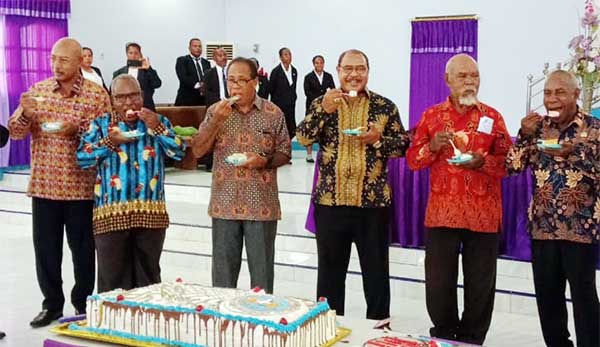 DPRK Biak Adrianus Mambobo HUT ke 63 YPK di Tanag Papua2