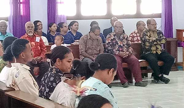 DPRK Biak Adrianus Mambobo HUT ke 63 YPK di Tanag Papua3