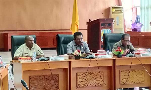 DPRK Biak Banggar Bahas Refocusing Anggaran 2025