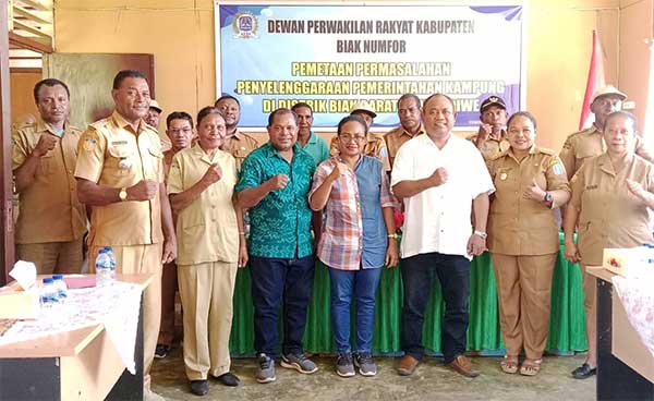 DPRK Biak Petakan Permasalahan Pemerintahan Kampung di Sejumlah Distrik 3 DPRK Biak Pemetaan Kampung di Sejumlah Distrik3