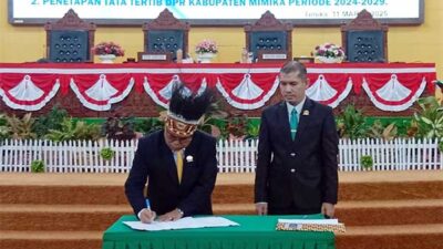 DPRK Mimika Tetapkan Fraksi Tatib Periode 2024 2029