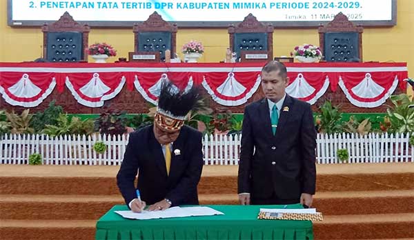 DPRK Mimika Tetapkan Fraksi Tatib Periode 2024 2029