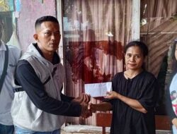 PWI PBD Beri Bantuan ke Keluarga Kesya Lestaluhu, Begini Respon Ibu Almarhumah