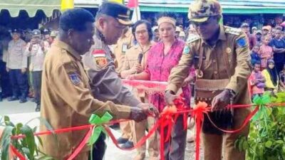 Bupati Asmat Resmi 2 Pasar Baru: Bukti Pemerintah Dukung Pemberdayaan Ekonomi OAP