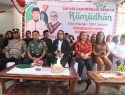 Safari Ramadan Pemkot Ambon Lanjut Sambangi Umat Muslim di Air Salobar