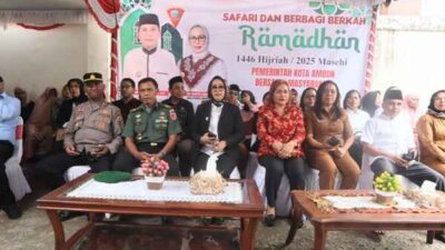 Safari Ramadan Pemkot Ambon Lanjut Sambangi Umat Muslim di Air Salobar