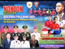 Pemkot Ambon Gelar Nobar, Ajak Warga Saksikan Timnas Indonesia kontra Australia