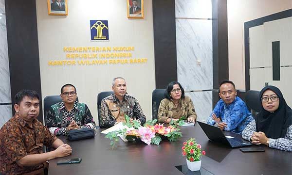 Kanwil Kemenkum PB Optimis Raih Predikat WBK 2025