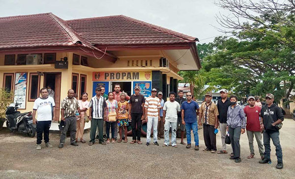 Keluarga Besar Koibur Pidanakan Seorang Oknum Polisi di Polres Biak, Begini Kasusnya 4 LBH KYADAWUN Kel Besar Koibur Lapor Oknum Polisi3