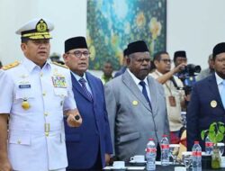 Pangkoarmada III Hadiri Paripurna Istimewa, Gubernur Paparkan Visi Pembangunan di DPR PBD