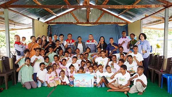 Semarakkan HUT PPN ke 28, Pertamina Pamalu Berbagi Kasih ke 4 Panti Asuhan di Jayapura 3 Prrtamina Pamalu HUT PPN ke 28 Tahun3