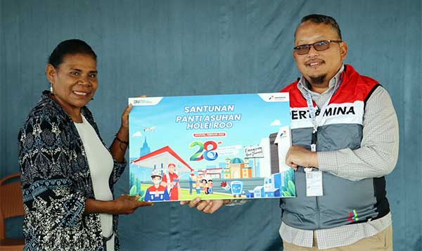 Semarakkan HUT PPN ke 28, Pertamina Pamalu Berbagi Kasih ke 4 Panti Asuhan di Jayapura 4 Prrtamina Pamalu HUT PPN ke 28 Tahun4