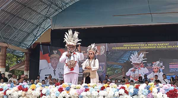 Pesan Penting Wagub Paskalis : Saatnya Menata Papua Selatan untuk Masa Depan 1 Wagub PPS Penyambutan