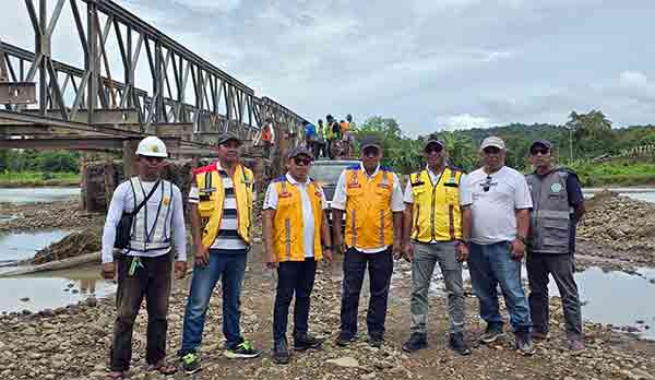 BPJN Mal jembatan darurat Wai Mert di SBD