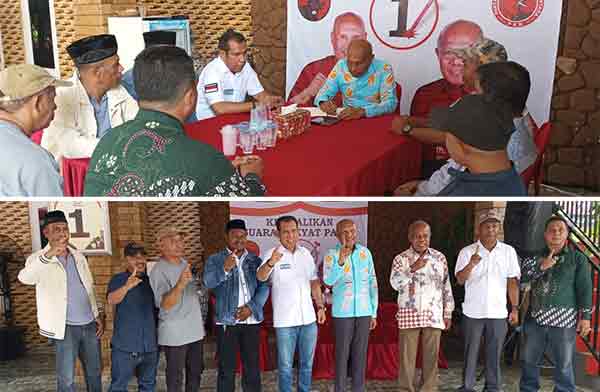 BTM CK Didukung relawasn Sorban