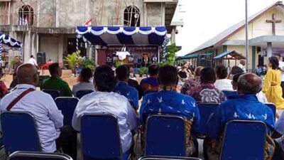 BTM Ibadah Paskah ke 2 di Klasis Waibu Moi