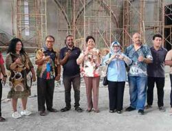 Tinjau Langsung Pembangunan Gereja Katolik Sang Penebus Sentani, Ini Janji Gerinda Papua