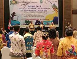 Waket DPRK Biak Hadiri Pembukaan Forum SKPD Kebudayaan Pariwisata se-Papua