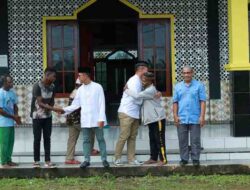 Syukuri Naik Pangkat, Pamen Koarmada III Berbagi Sembako di Desa Maibo