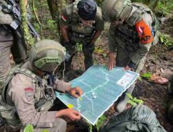 Penyisiran Zona Merah oleh SAR Korps Brimob Polri di Lokasi Hilangnya Iptu Tomi Marbun
