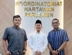 Pimpinan JMSI Papua Tengah Temui Ketua Pers Room DPR RI, Diskusikan Soal Ini
