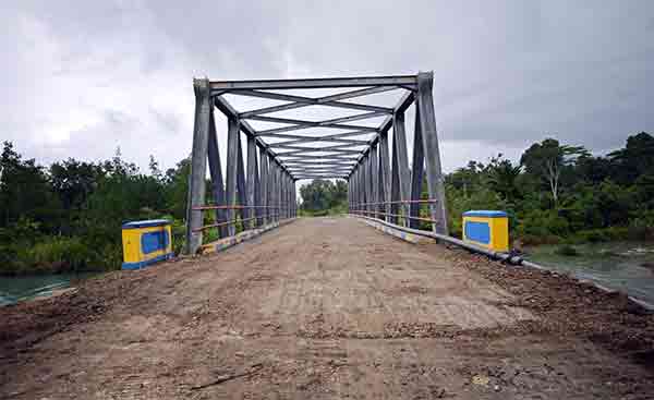 Perbaikan Telah Rampung, Jembatan Kiandarat SBT Mulai Dilalui Kendaraan 2 Jembatan Kiandarat SBT Rampung2