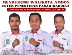 Dukung Penertiban Pasar Mardika Ambon, Ini Pernyataan KAMMI Maluku
