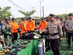 Kapolda PB Pimpin Apel Gelar Pasukan Ops AB Moskona 2025 Pencarian IPTU Tomi Marbun