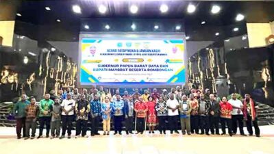 Satu Hati di Tanah Rantau: Momen Warga A3 Mimika Bersama Pemimpin Daerah PBD