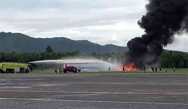 Uji Kesigapan Personel, Bandara Pattimura Ambon Gelar Latihan PKD Skala Penuh 1 Bandara Pattimura Ambon Laith PKD Skala Penuh