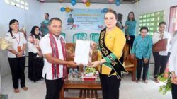 Bunda PAUD Kota Ambon Kunjungan Perdana, Awali ke Desa Laha 8 Bunda Paud Ambon Kunjungan Perdana