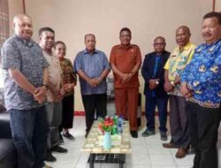 Ketua DPRK Biak Terima Kunjungan Tim Asistensi Hukum UNCEN, Bahas Persiapan Ini