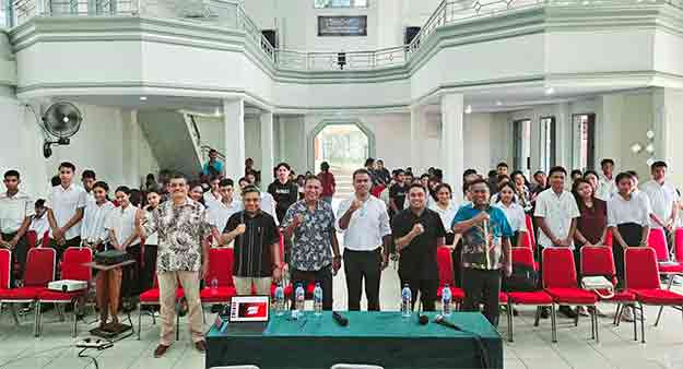 Diskominfo Sandi Ambon Sosialisasi Bijak bermedson