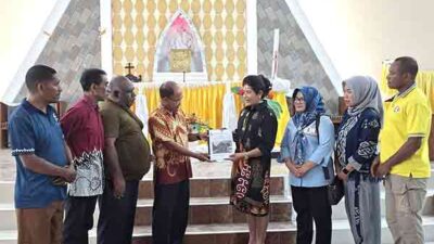 Gerindra Papua Bantu Gereja di Papua