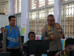 Kapolda PB Pastikan Tes CAT Akademik Penerimaan Bintara Polri 2025 BETAH