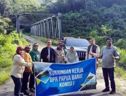 Kunker Komisi I DPRP PB: Salurkan Bantuan bagi Korban Bencana di Catubouw