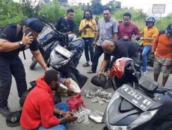Dikejar Polisi, Dua Pemilik Ganja 7,4 Kg Ditangkap Dekat Kantor Wali Kota Jayapura
