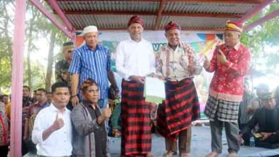 Festival Kande Kandea di Jayapura, Warga Buton Tengah Kompak Dukung BTM-CK di PSU Papua