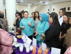 Lisa Wattimena Apresiasi Lomba Cipta Menu Pangan Lokal GPM Pandan Kasturi