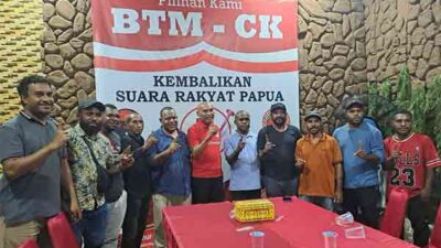 Intelektual Papua Peg Dukung BTM di PSU