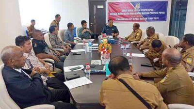 Komisi IIV DPR Papua Raker 2 OPD TA 2024