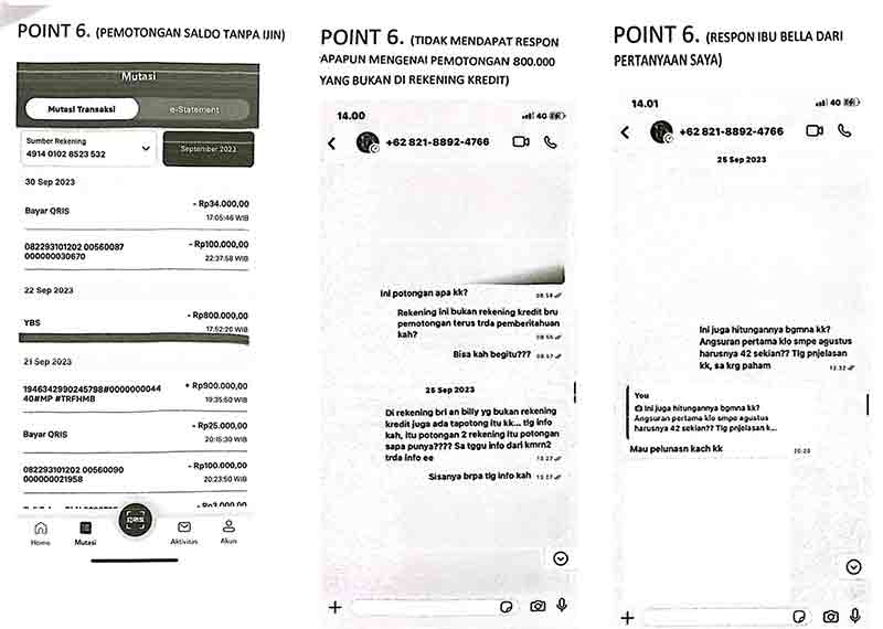 Lagi ! Nasabah BRI Biak Alami Dugaan Restrukturisasi Fiktif, Bongkar Fakta Ini 2 LBH KYADAWUN Biak Data Irnne R 2