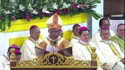 Mgr. Bernardus Bofitwos Baru Pidato Perdana